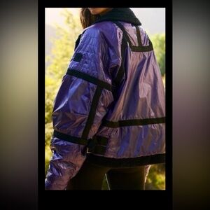 Free People Movement Vagabond
Fleece Bomber Jacket in Royal Purple. Size XS